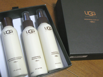 UGGシープスキンブーツケアキット使い方口コミ感想体験談・効果、評判