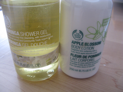 body shop ボディーショップ　モリンガ　アップルブロッサム口コミ感想・効果